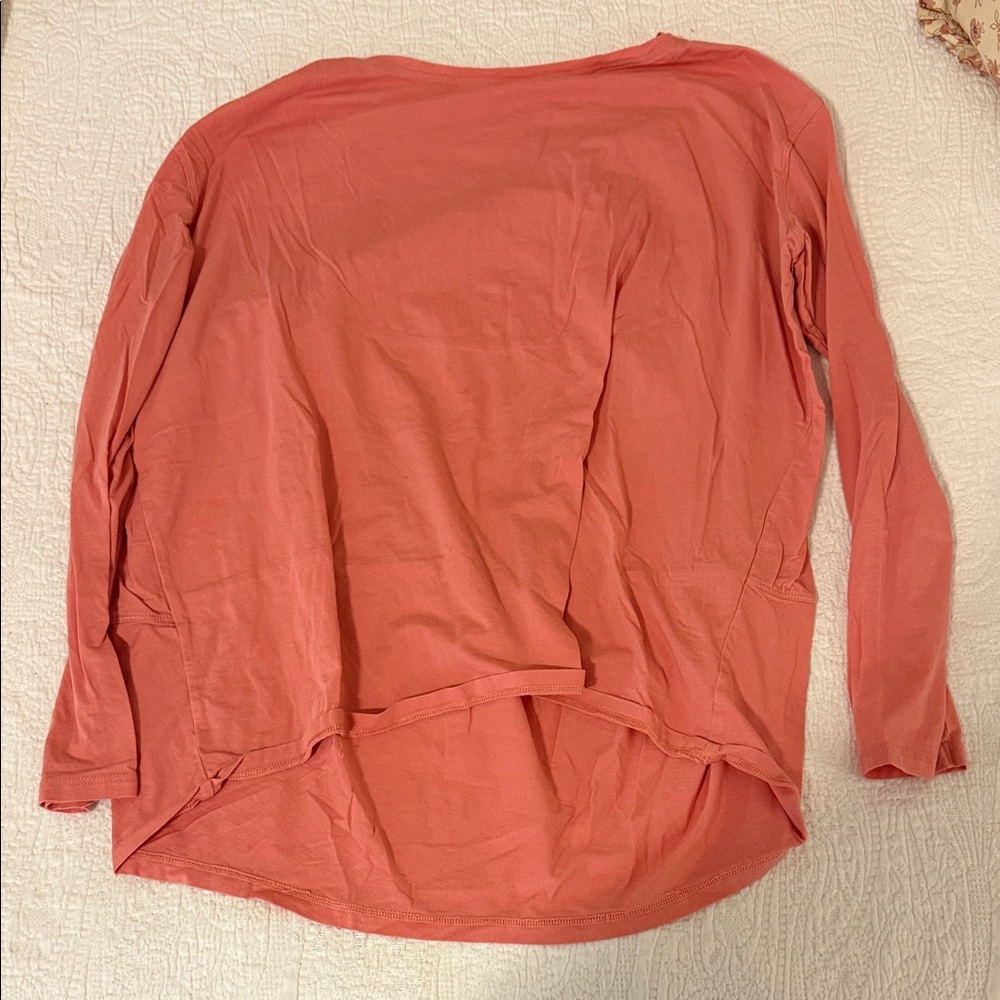 CRZ YOGA Coral Long Sleeve Tee